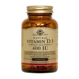VITAMIN D3 400 IU- 100 SOFT, SOL